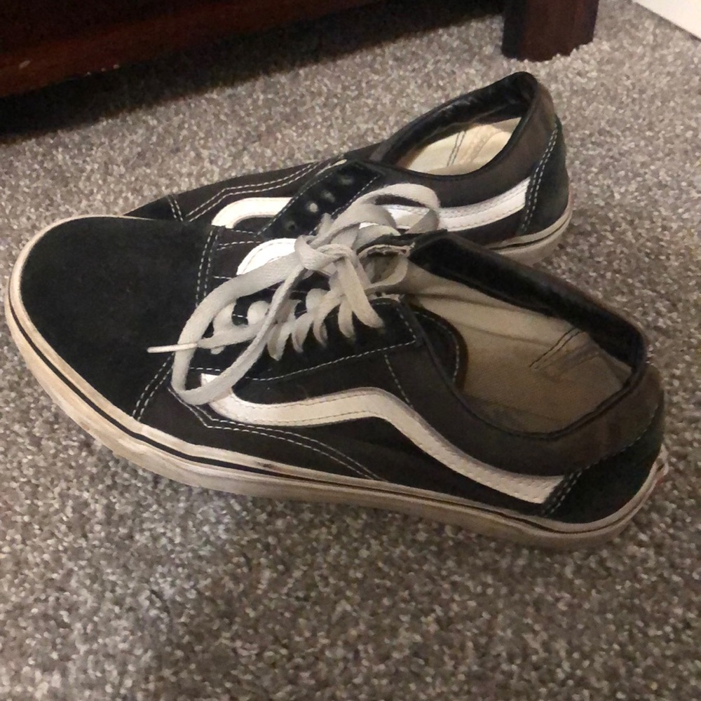 Black old school vans